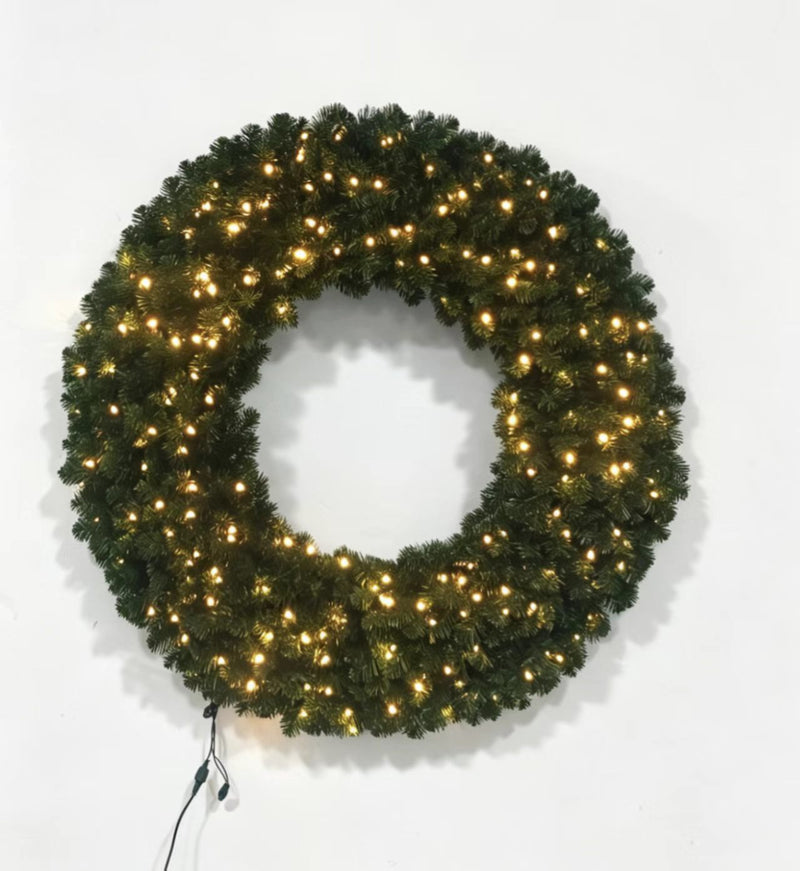 Pre-Lit Premier Commercial Wreaths - ProEx Lights